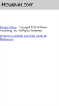 Mobile Screenshot of however.com
